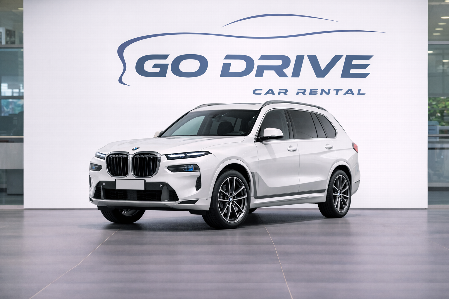 BMW X7 2023 rental car in Baku Azerbaijan by GoDrive