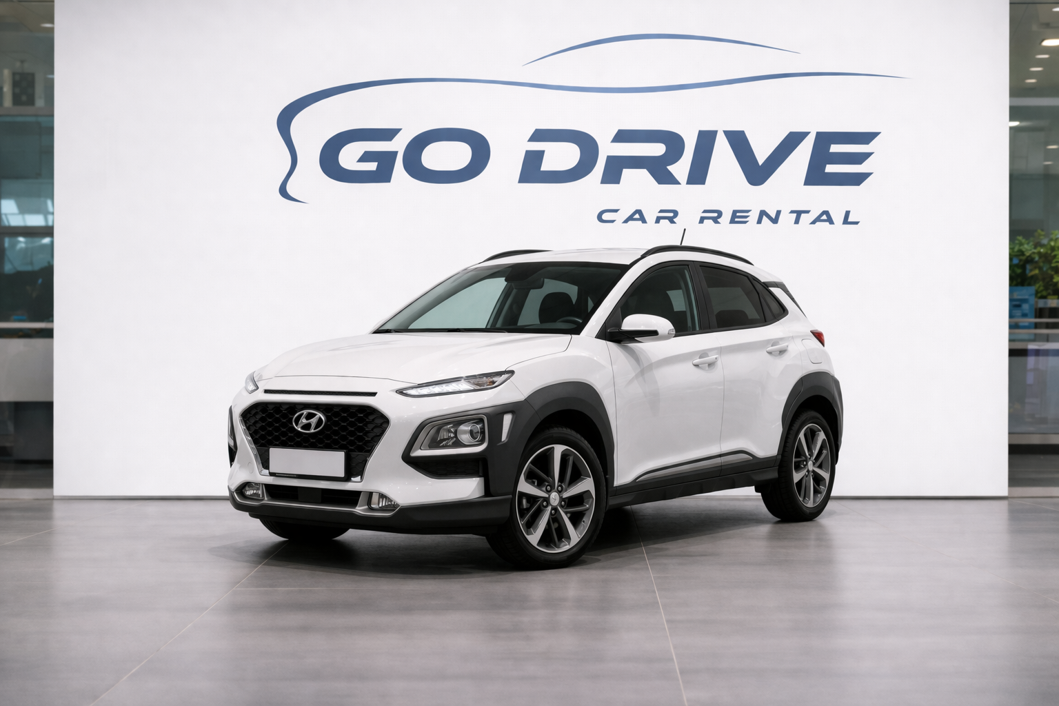 Hyundai Kona rental in Baku Azerbaijan by GoDrive