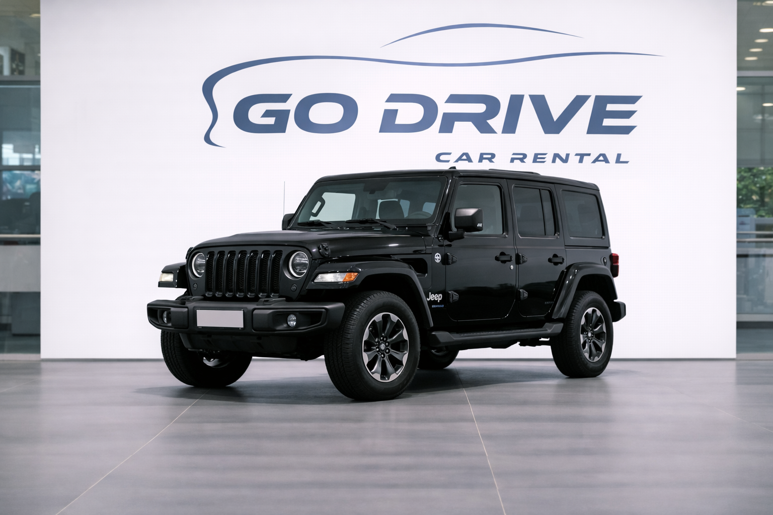 Jeep Wrangler 2025 rental car in Baku Azerbaijan by GoDrive