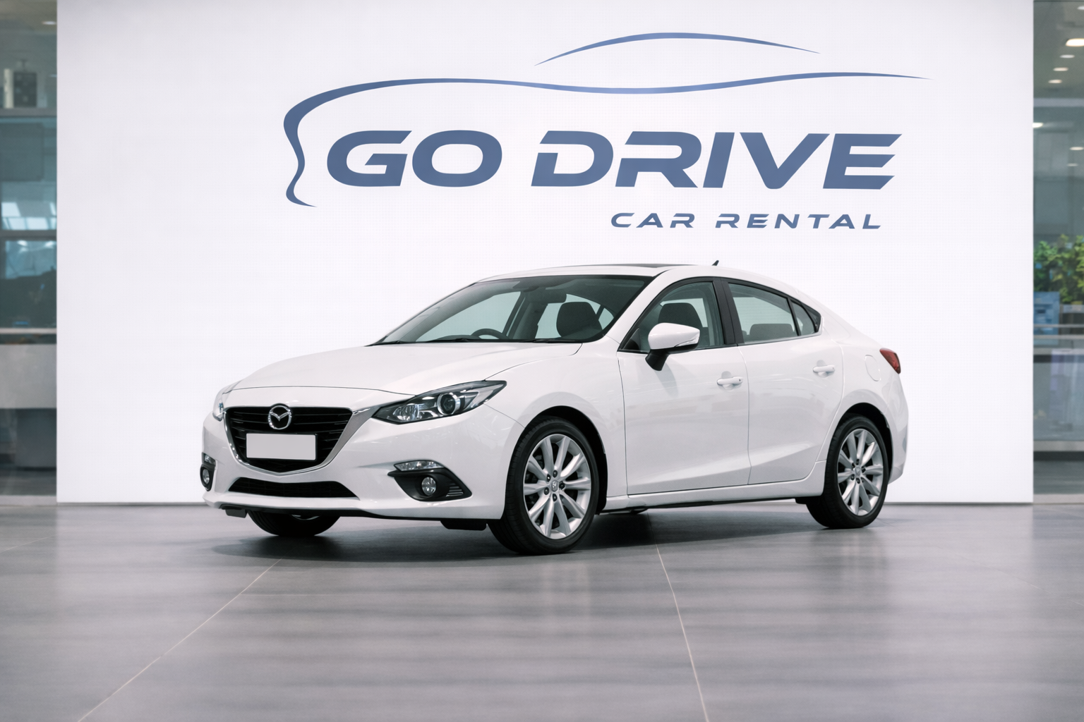 Mazda 3 rental in Baku Azerbaijan by GoDrive
